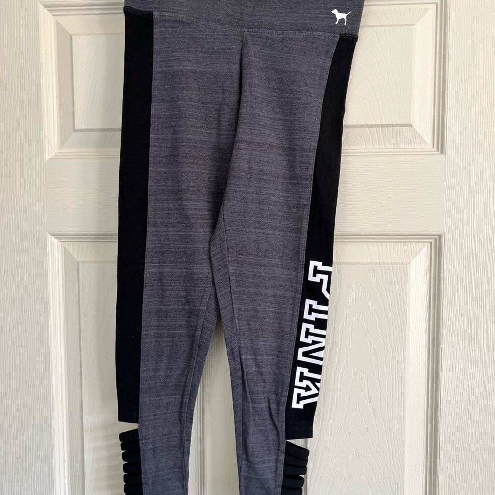 Pink yoga capris